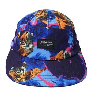 Shaw Park All Weather Goods Est. 1980 5 Panel Cap Multicolor OS Animal Print